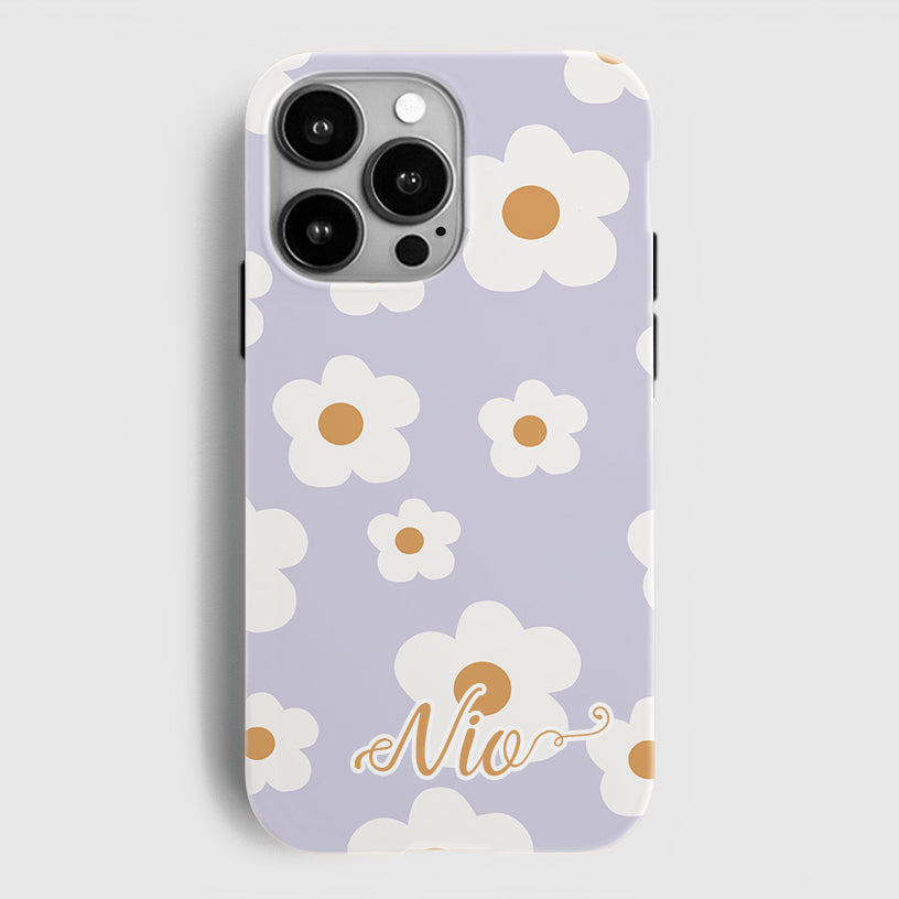Mauve Blossoms iPhone Case
