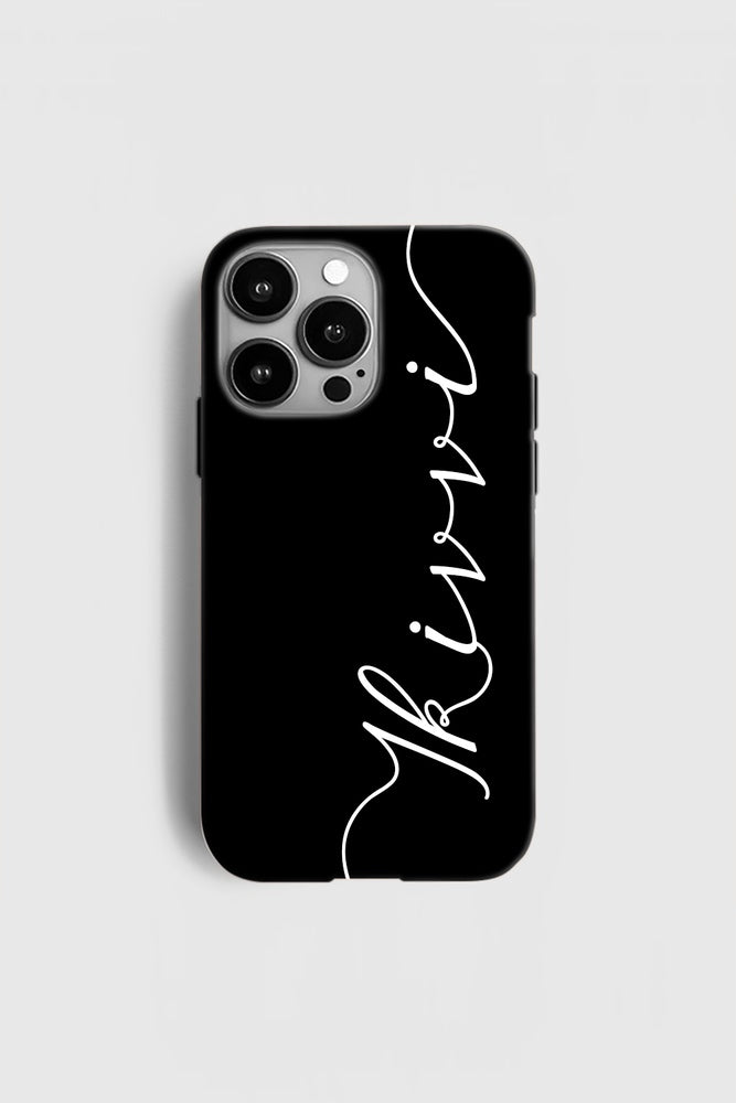 Solid Color iPhone Case - Black