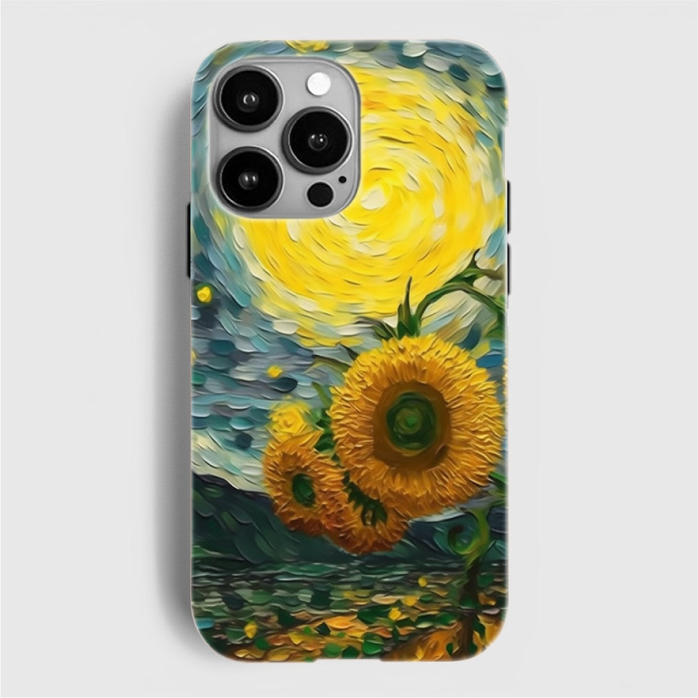 Sunflower Serenade iPhone Case