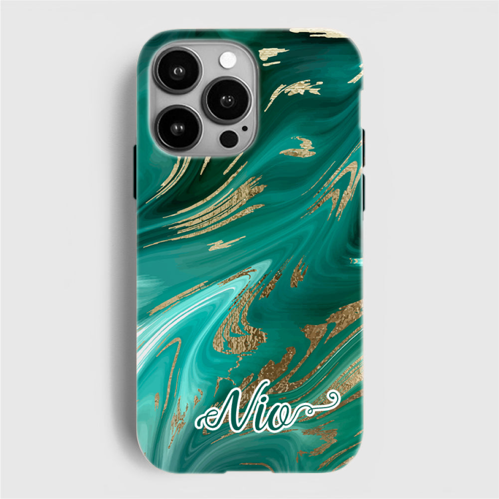 Emerald Elixir iPhone Case