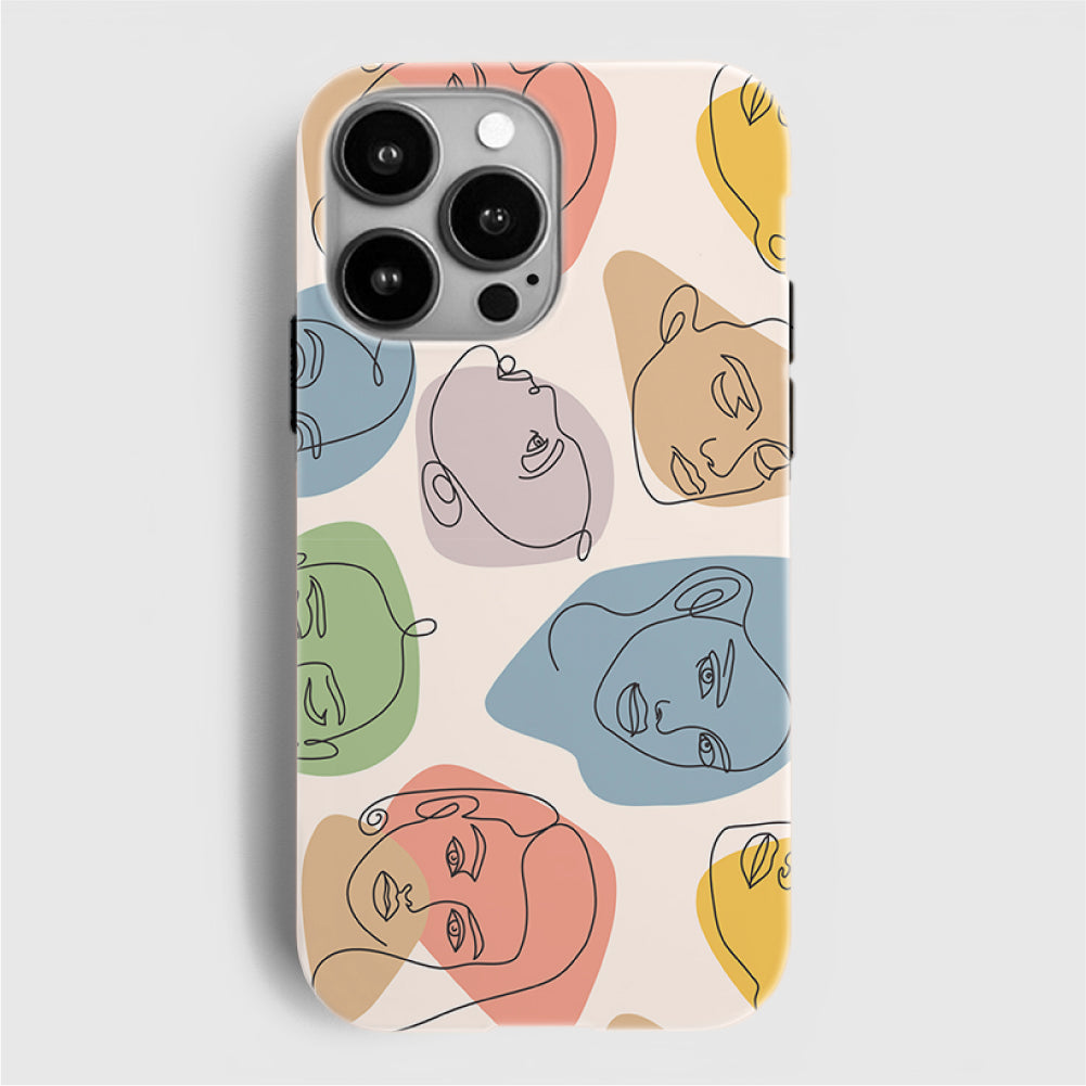Graceful Muse iPhone Case