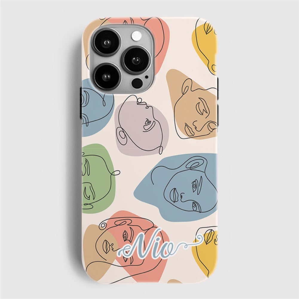 Graceful Muse iPhone Case