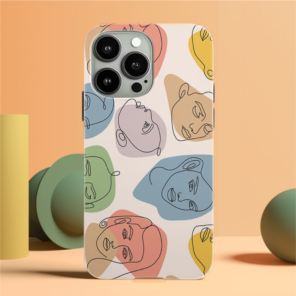 Graceful Muse iPhone Case