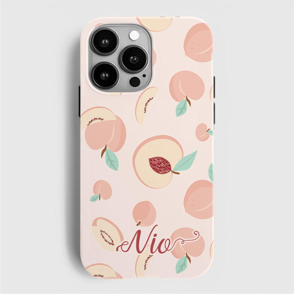 Elegance Peachy iPhone Case