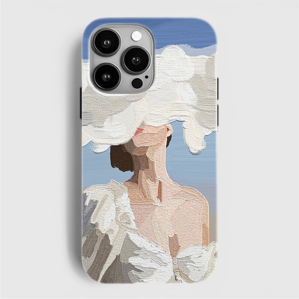 Clouded Elegance iPhone Case