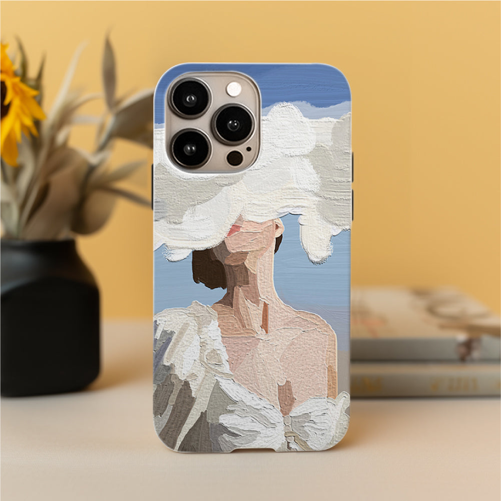 Clouded Elegance iPhone Case