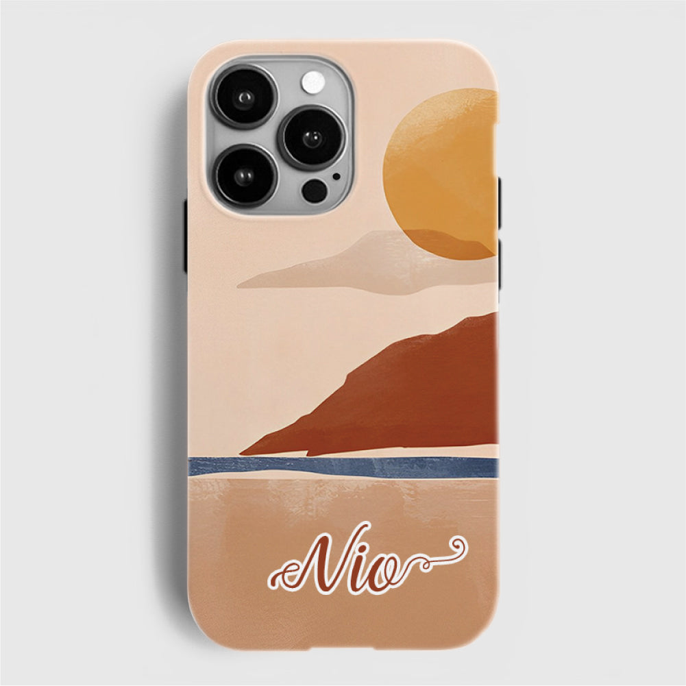 Scarlet Peaks iPhone Case