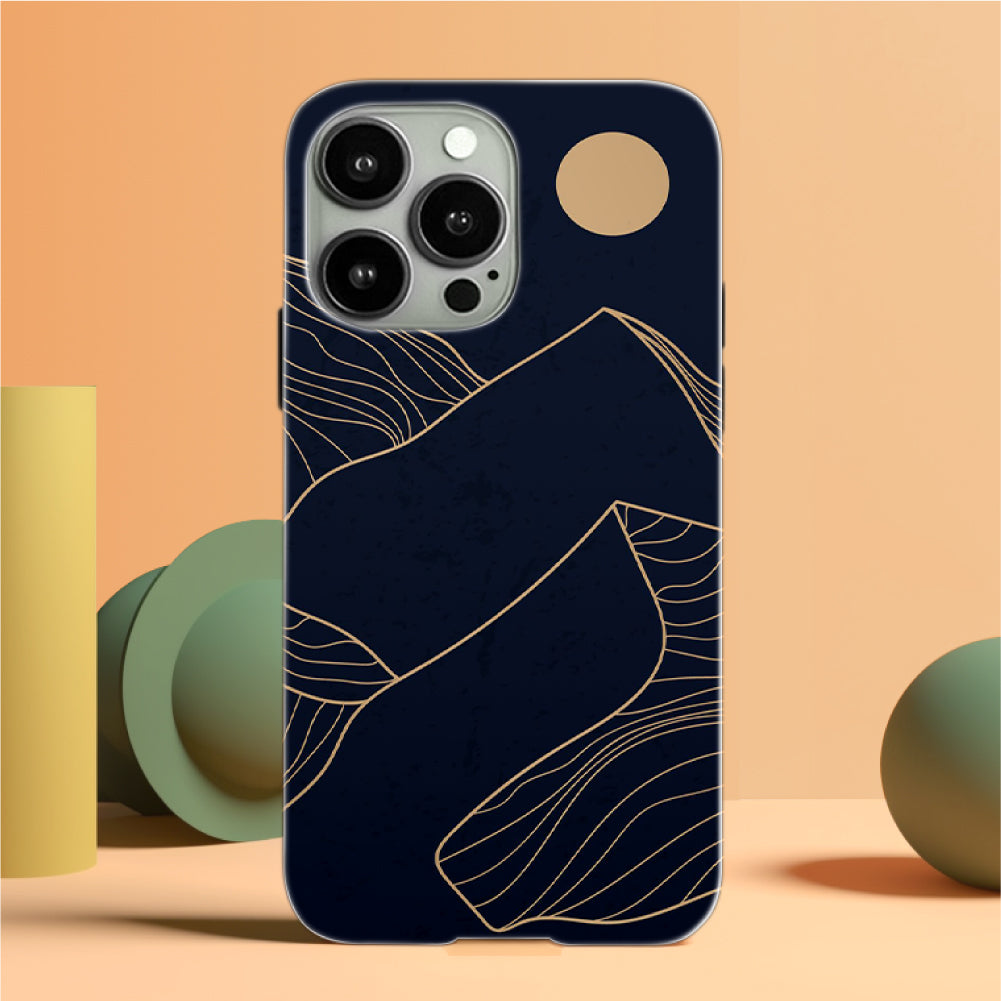 Aureate Peaks iPhone Case