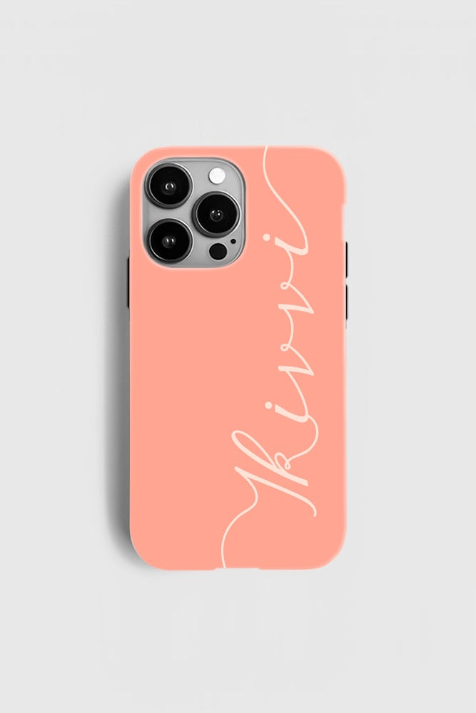 Solid Color iPhone Case - Orange