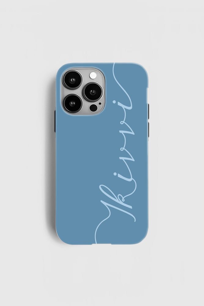 Solid Color iPhone Case - Cerulean