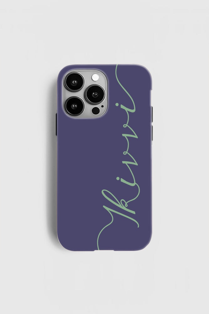 Solid Color iPhone Case - Navy