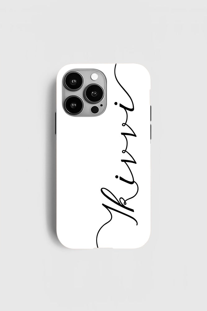 Solid Color iPhone Case - White