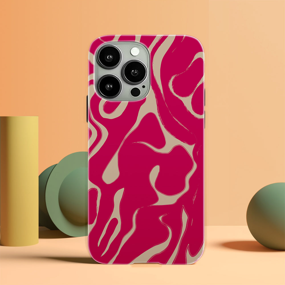 Magenta Mirage iPhone Case