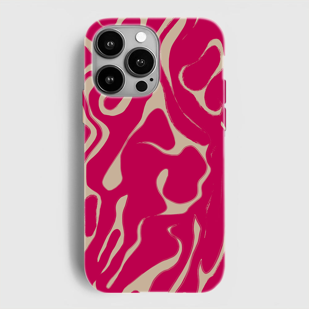 Magenta Mirage iPhone Case