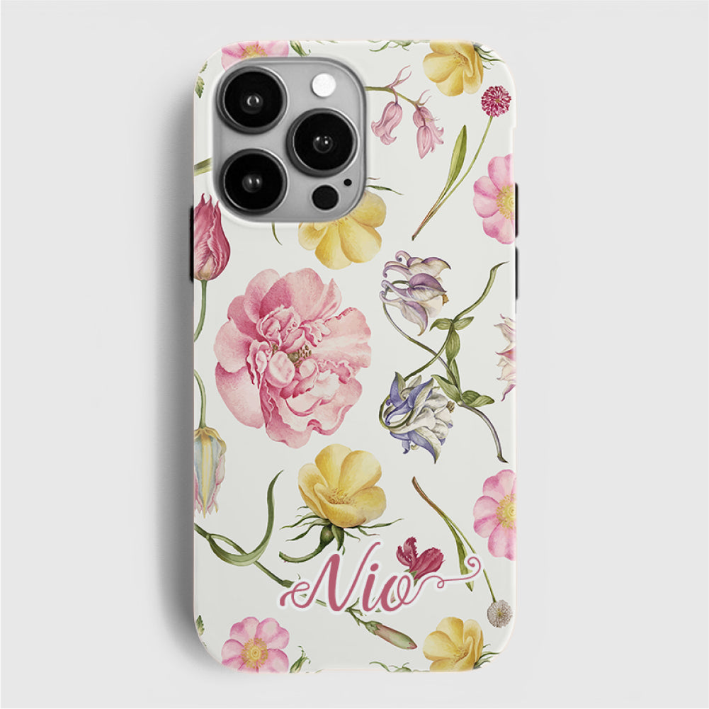 Serene Bloom iPhone Case