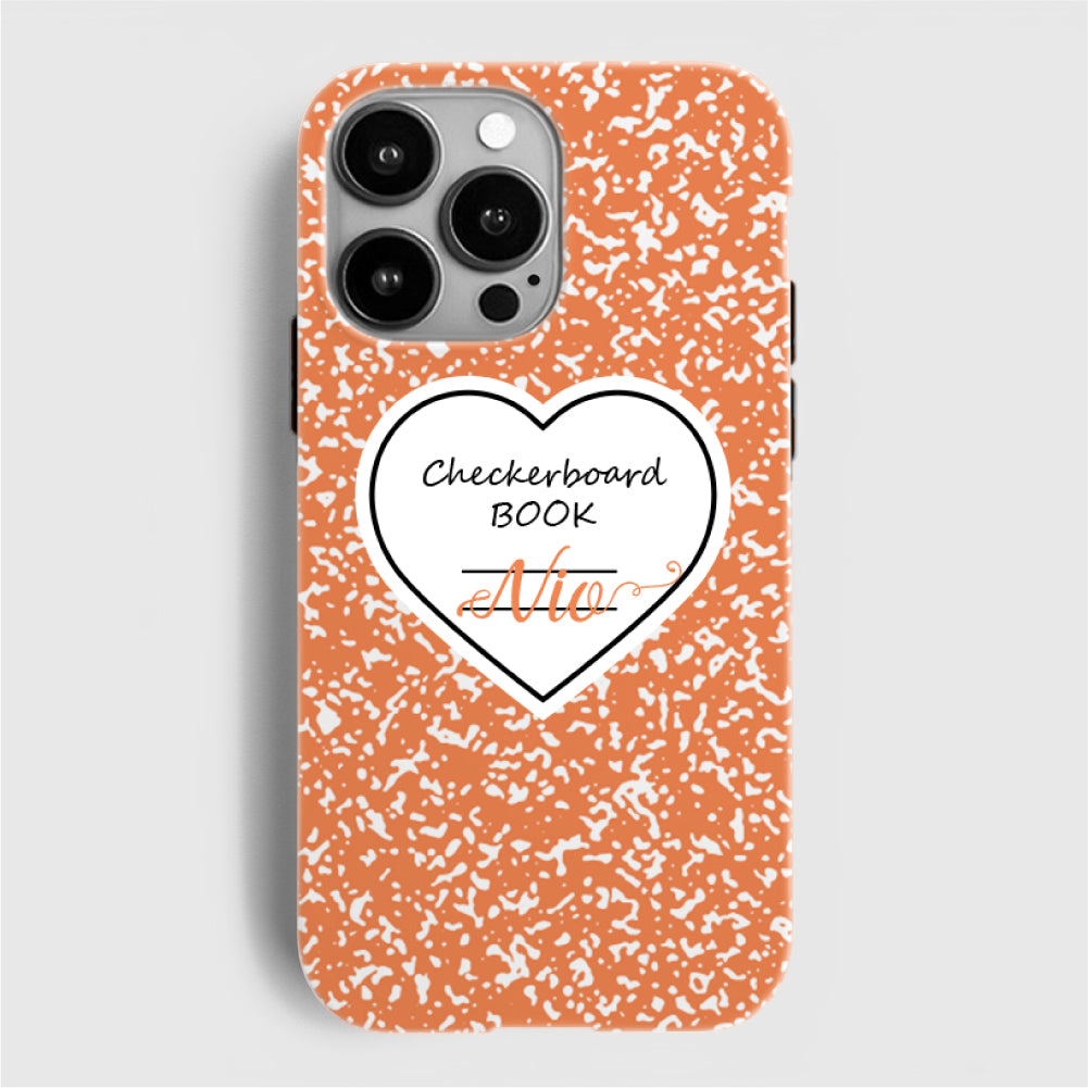 Stardust Speckles Samsung Galaxy Phone Case - Orange