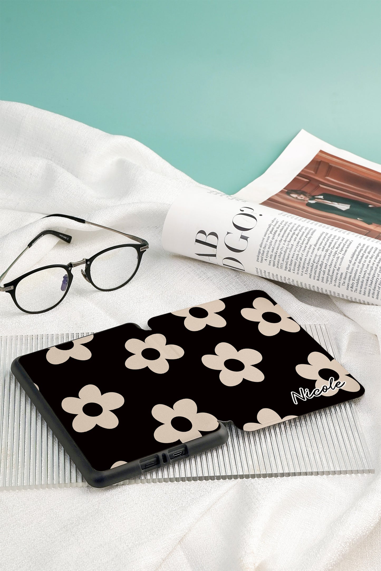 Midnight Flora Kindle Case