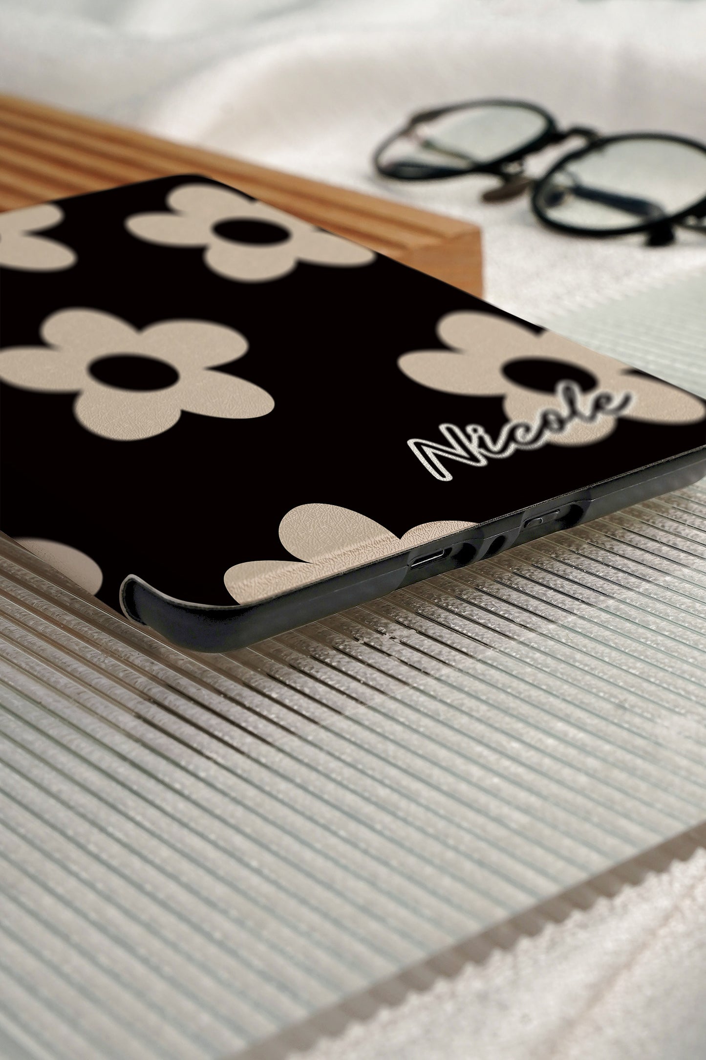 Midnight Flora Kindle Case