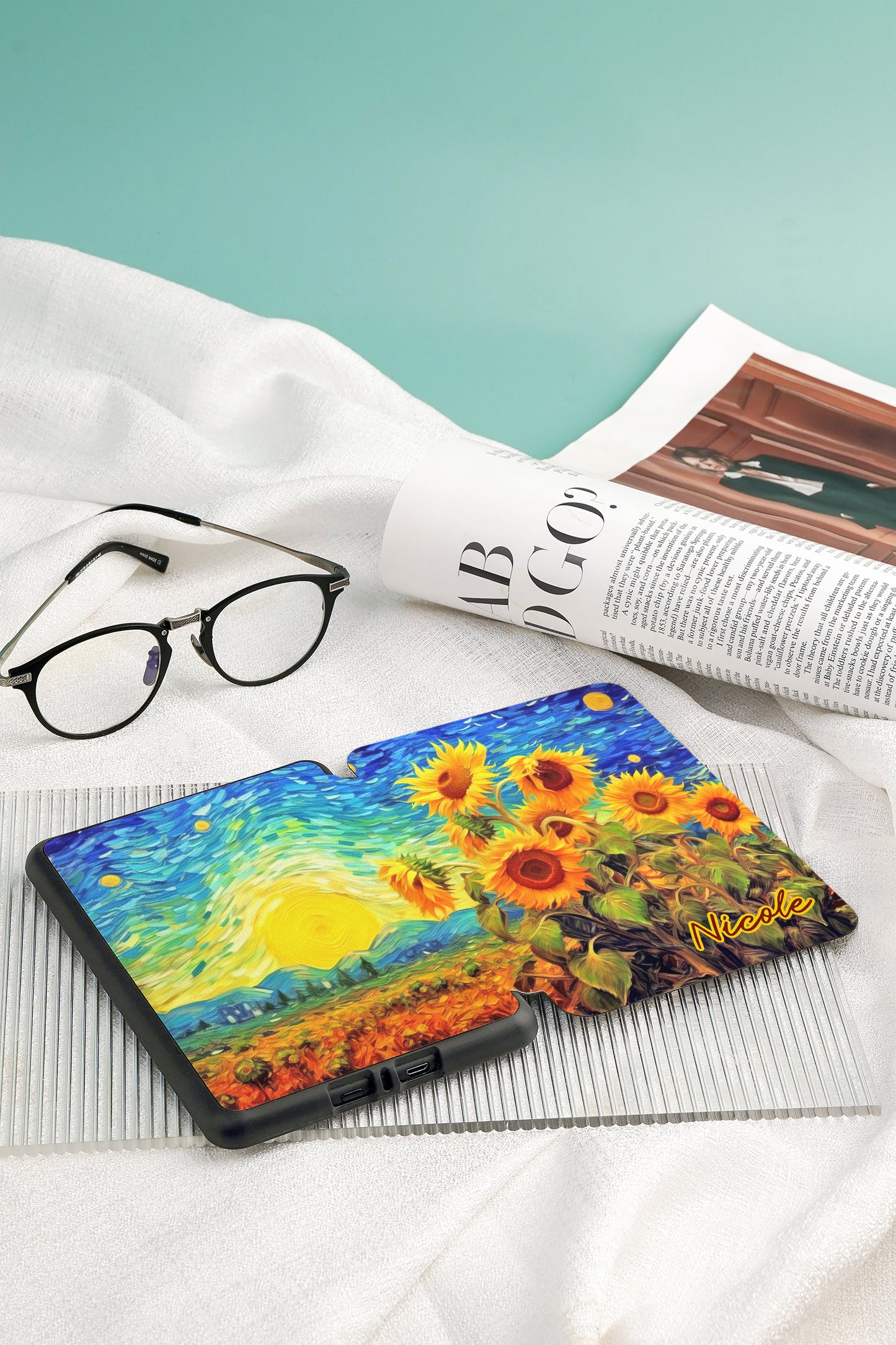 Sunflower Serenade Kindle Case - A