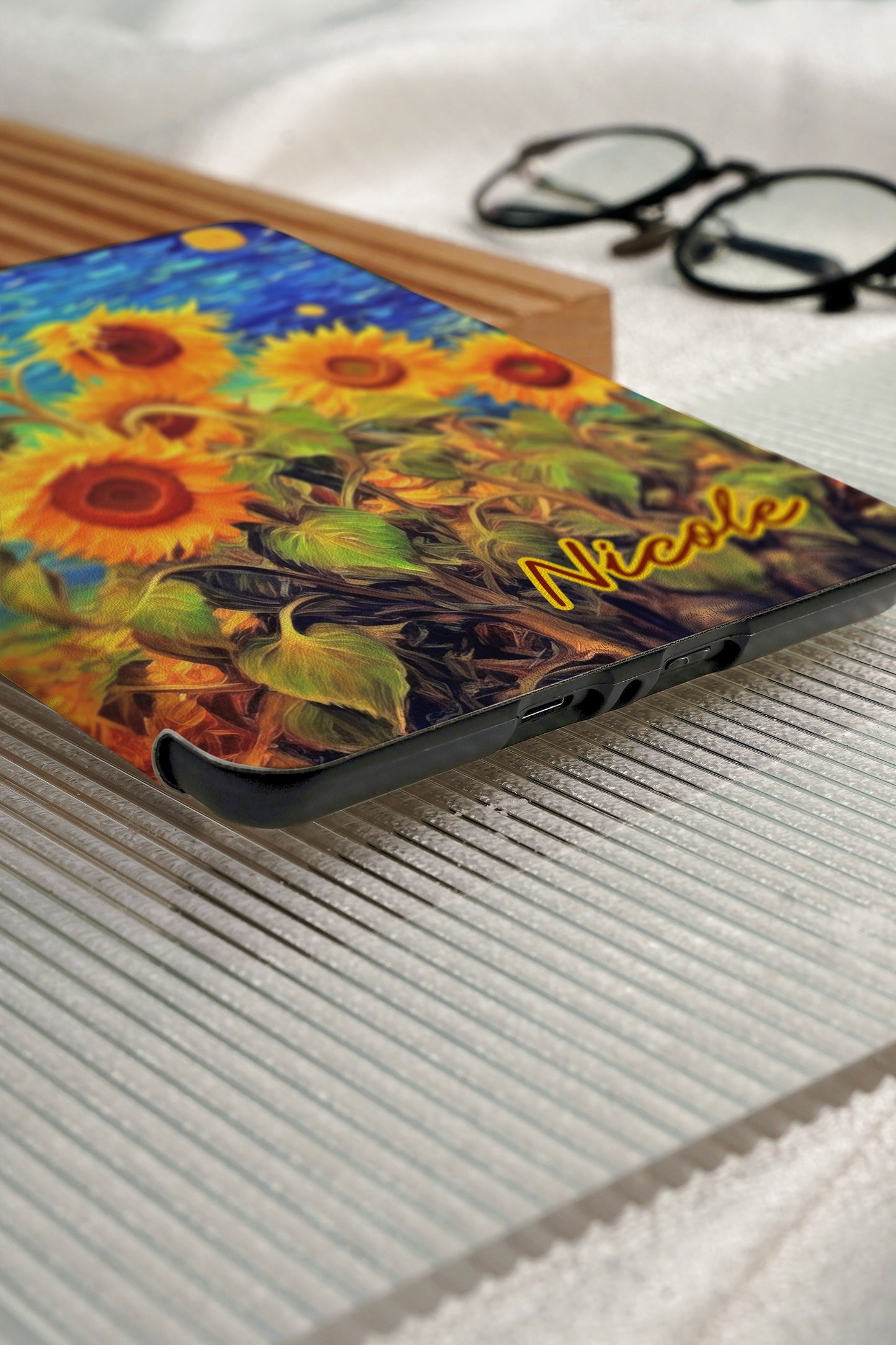 Sunflower Serenade Kindle Case - A