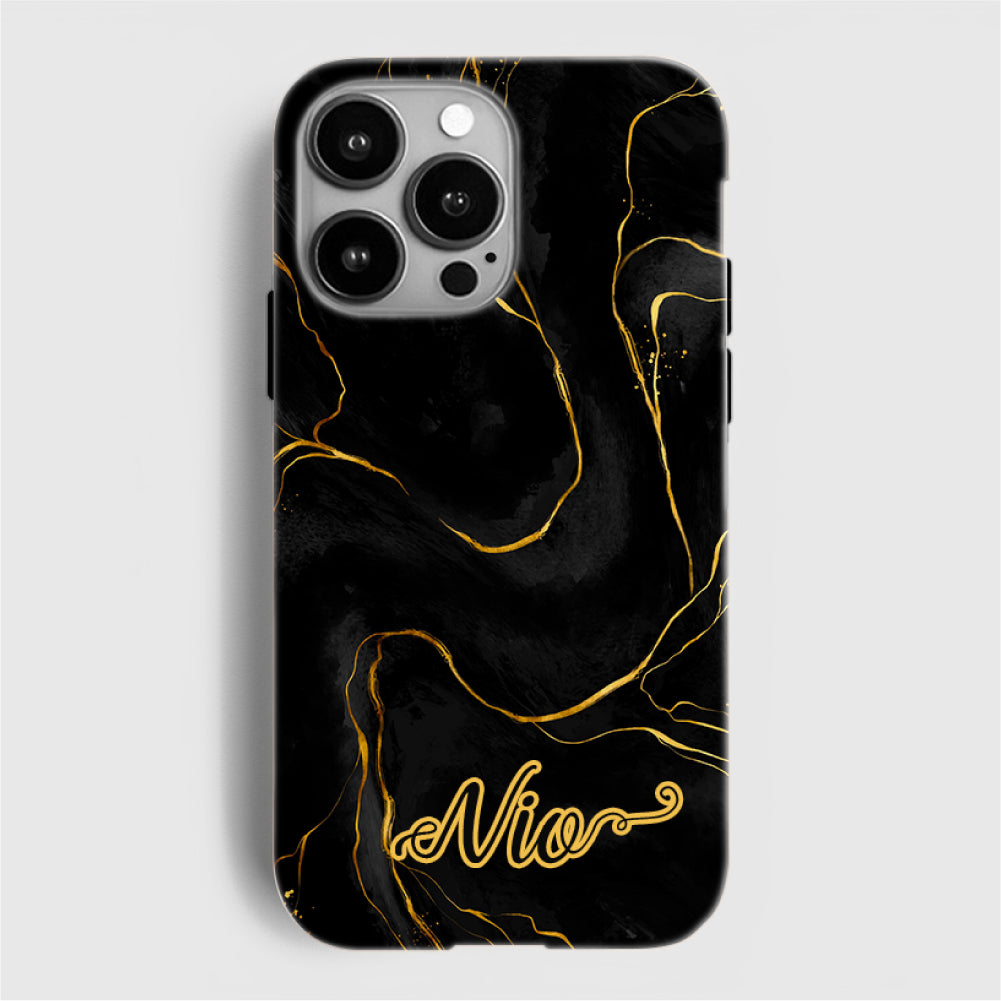 Gilded Serenity iPhone Case