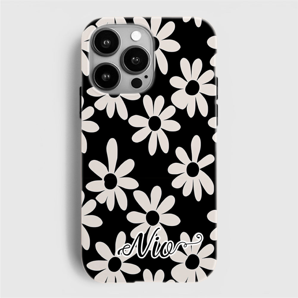 Inky Bloom iPhone Case