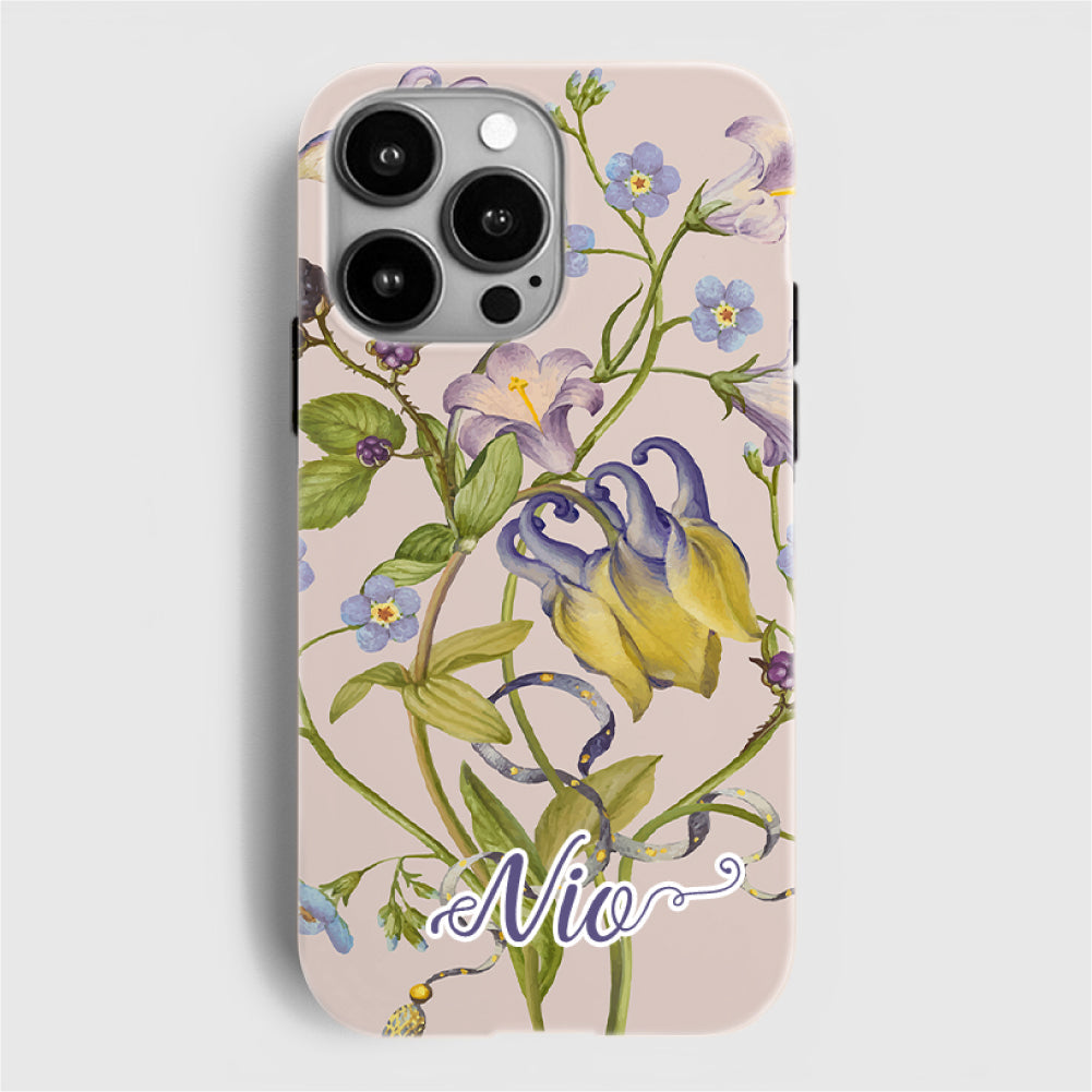 Amethyst Bloom Samsung Galaxy Phone Case