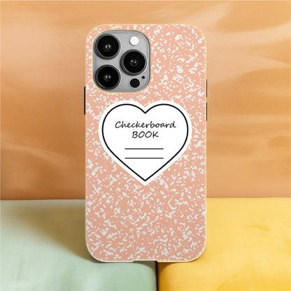 Stardust Speckles iPhone Case - Salmon