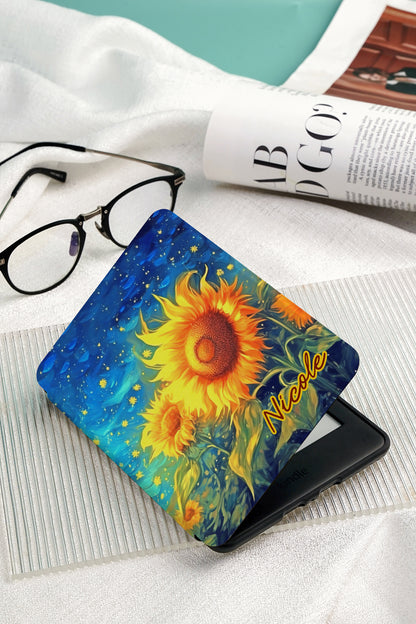 Sunflower Serenade Kindle Case - B